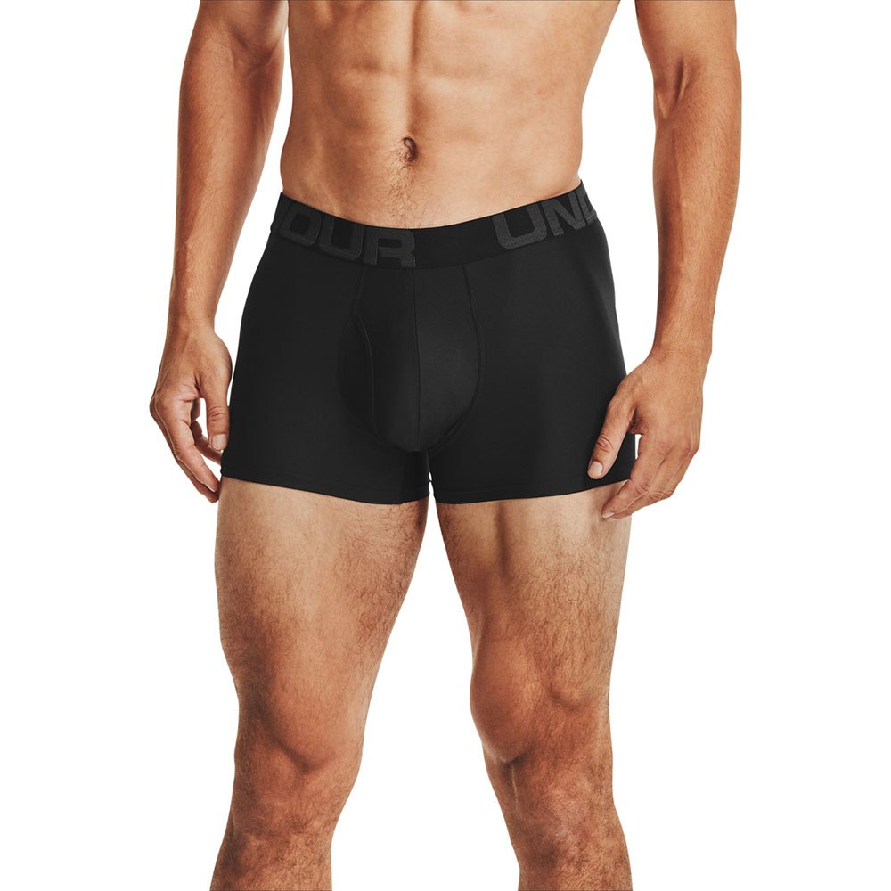 Купить Under armour 1363618-001-MD Боксёр Tech 3´´ Boxerjock 2 Единицы Красный Black M 7ft.ru в интернет магазине Семь Футов