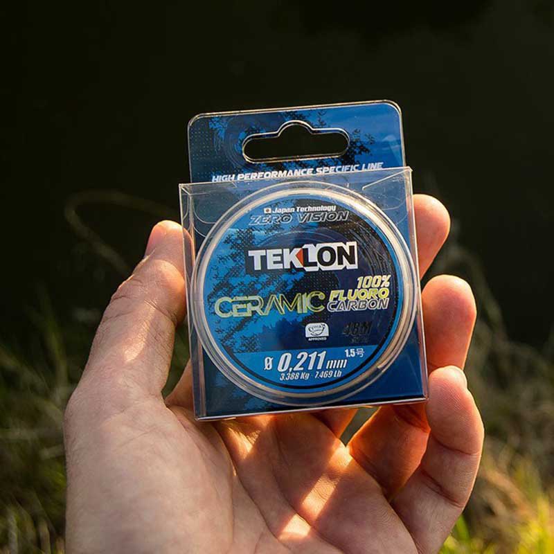 Купить Teklon 1700000009216-UNIT Ceramic 48 m Флюорокарбон Бесцветный Clear 0.186 mm 7ft.ru в интернет магазине Семь Футов