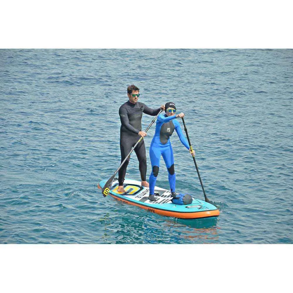 Купить Safe waterman hz500.002 Надувной комплект для падлбординга Shuttle P2 11´6´´ Turquoise 90x55x23 350.5 cm 7ft.ru в интернет магазине Семь Футов
