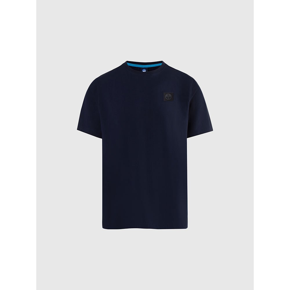Купить North sails 692981-0802-S Футболка с коротким рукавом Basic Stretch Голубой Navy Blue S 7ft.ru в интернет магазине Семь Футов