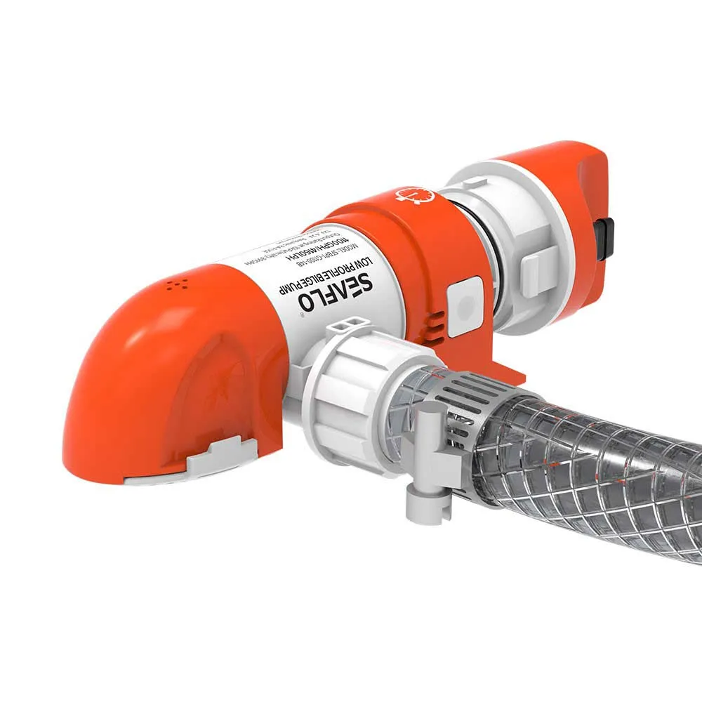 Купить Seaflo sfbp2g110014b Помпа трюмная 1100GPH 24V Orange / White 25x20x15 7ft.ru в интернет магазине Семь Футов
