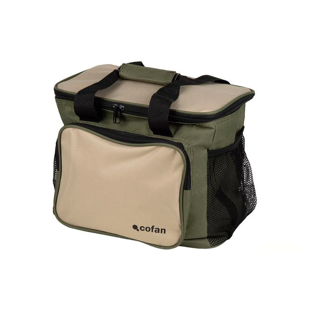Купить Cofan 41003003 Мягкий переносной кулер 20L Green / Beige 40x25x8 7ft.ru в интернет магазине Семь Футов