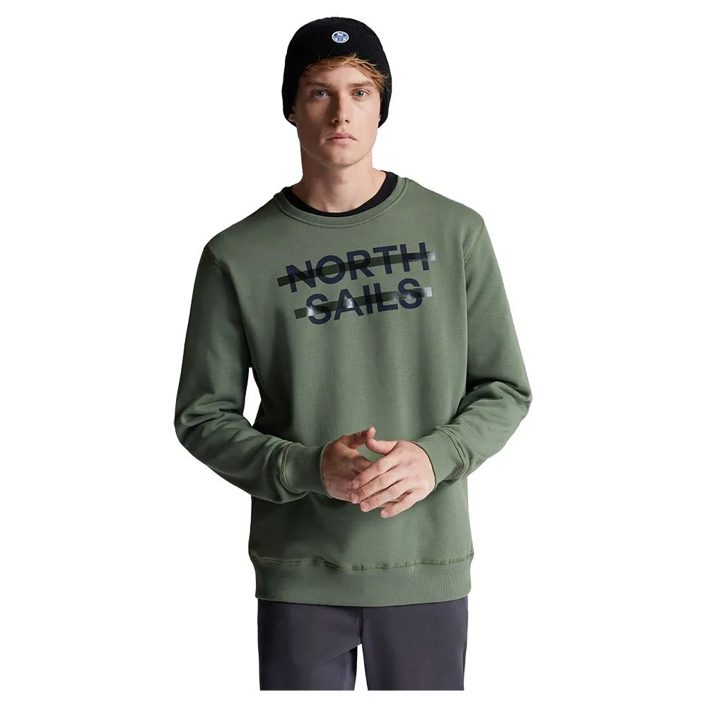 Купить North sails 691625-0430-M Толстовка Organic Fleece Зеленый Sea Green M 7ft.ru в интернет магазине Семь Футов