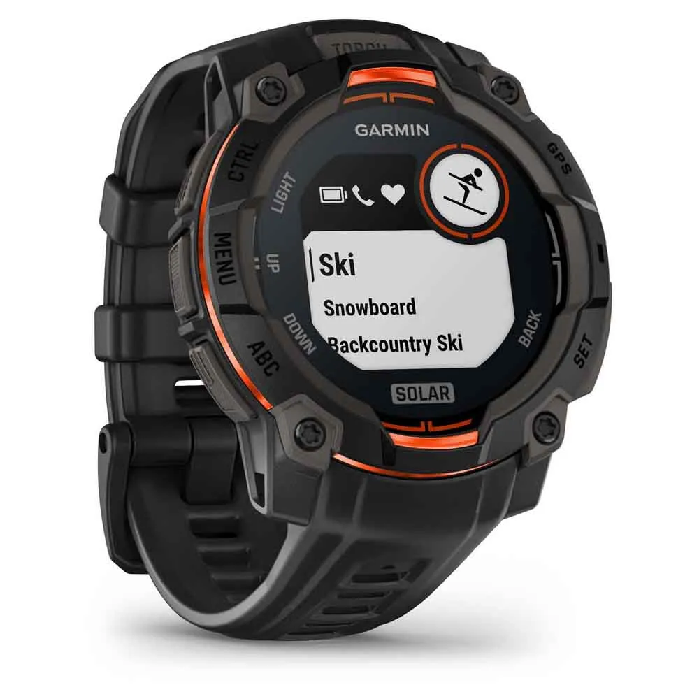 Купить Garmin 010-02934-00 Часы Instinct 3 45 mm Solar  Black / Black 7ft.ru в интернет магазине Семь Футов