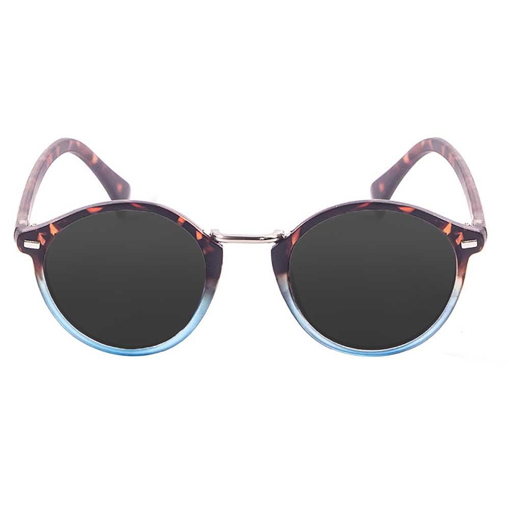 Купить Ocean sunglasses 10300.9 поляризованные солнцезащитные очки Lille Matte Demy Brown Up / Blue Trans Down Smoke/CAT3 7ft.ru в интернет магазине Семь Футов