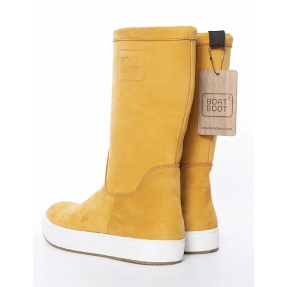 Купить Boat boot 100110123-2000-40 Сапоги None Lace Leather Yellow 40x35x15 EU 40 7ft.ru в интернет магазине Семь Футов