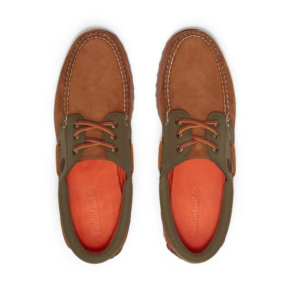 Купить Timberland tb0a6dxwem51m-110 Палубные туфли Authentic Medium Brown Nubuck 35x25x15 EU 45 7ft.ru в интернет магазине Семь Футов