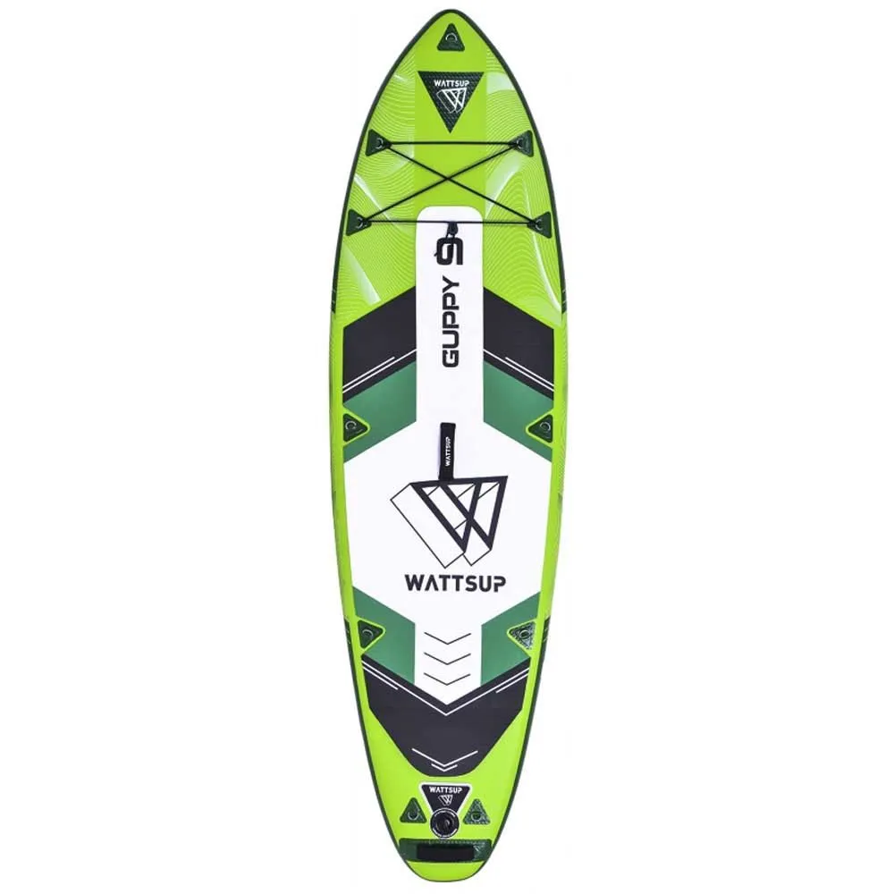 Купить Wattsup pb-wgpy91 Надувной комплект для падлбординга Guppy 9´ Green 100x40x40 275 cm 7ft.ru в интернет магазине Семь Футов
