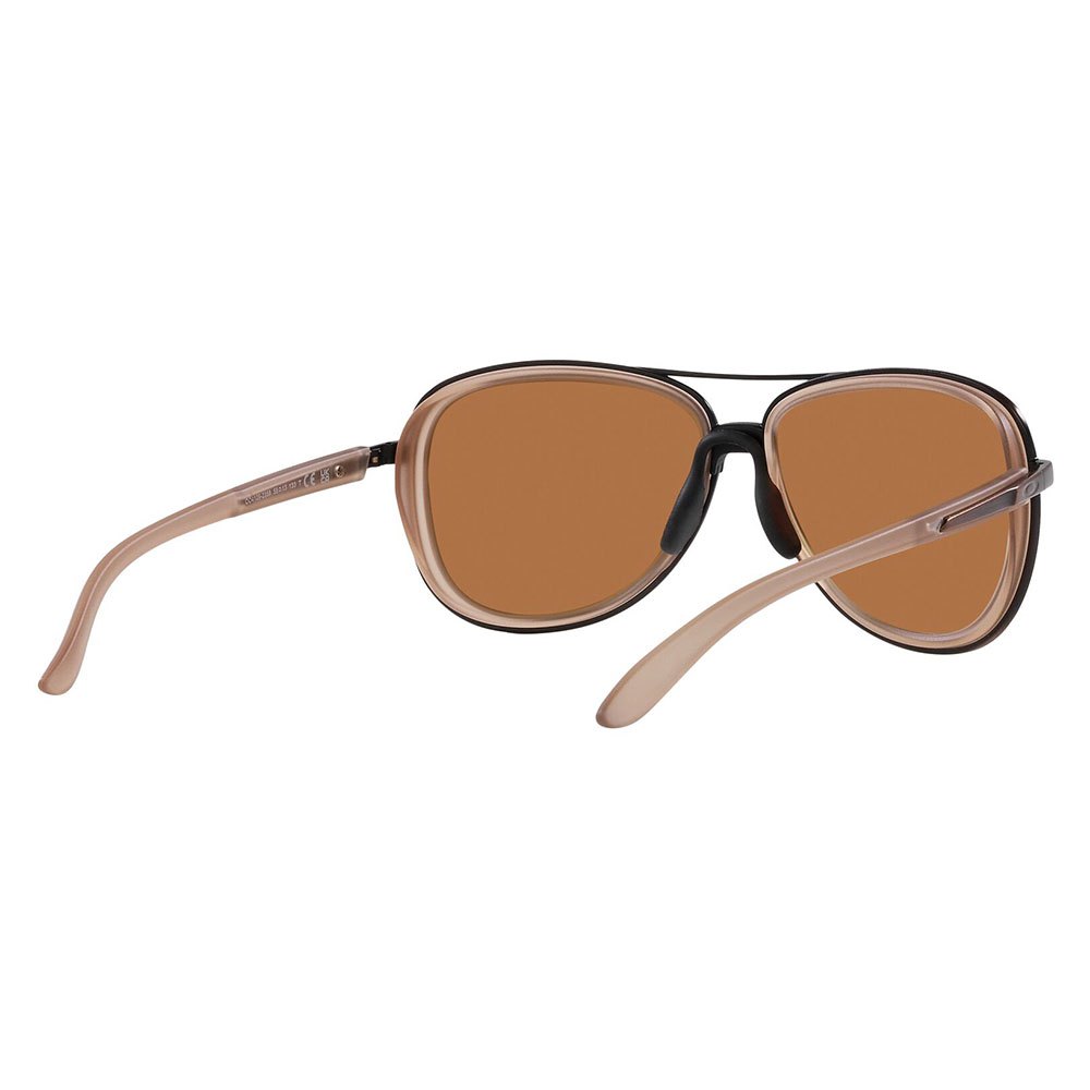 Купить Oakley OO4129-2358 Split Time Prizm Женские поляризованные солнцезащитные очки Matte Sepia Prizm Bronze Polarized/CAT3 7ft.ru в интернет магазине Семь Футов