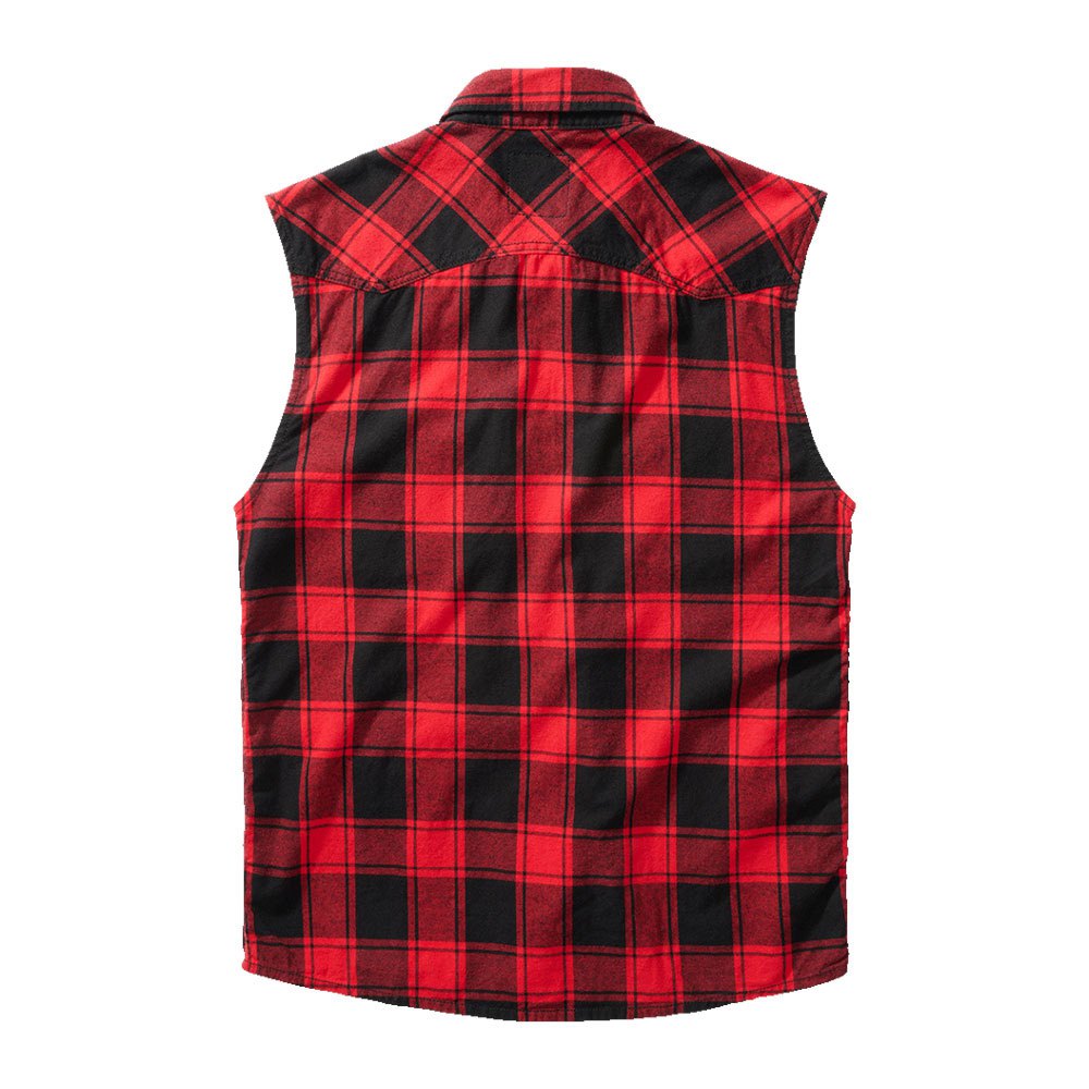 Купить Brandit 4031-41-6XL Рубашка Check Красный  Red / Black 6XL 7ft.ru в интернет магазине Семь Футов