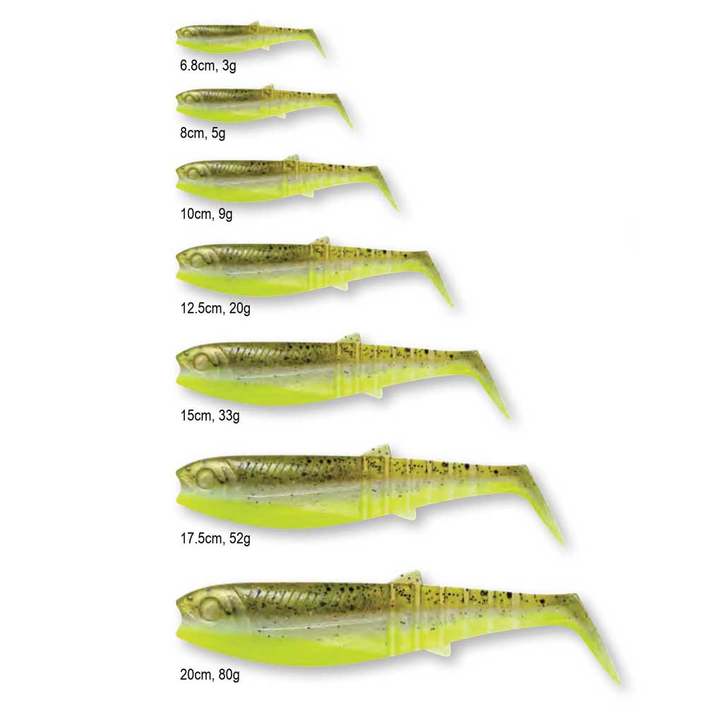 Купить Savage gear SVS77128 Cannibal Shad Мягкая приманка 68 mm 3g Бесцветный Flou Yellow Glow 7ft.ru в интернет магазине Семь Футов