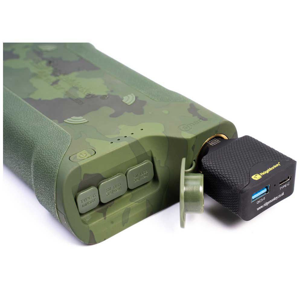 Купить Ridgemonkey RM-V-CS78-CM 77850mAh Портативное зарядное устройство Зеленый Camo 7ft.ru в интернет магазине Семь Футов