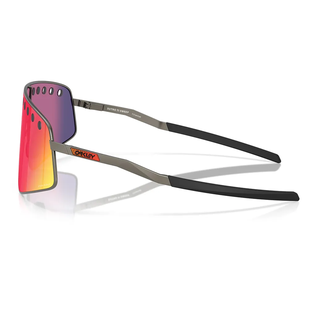 Купить Oakley OO6025-0338-38 Солнцезащитные очки Sutro ti sweep Matte Gunmetal Prizm Road/CAT3 7ft.ru в интернет магазине Семь Футов