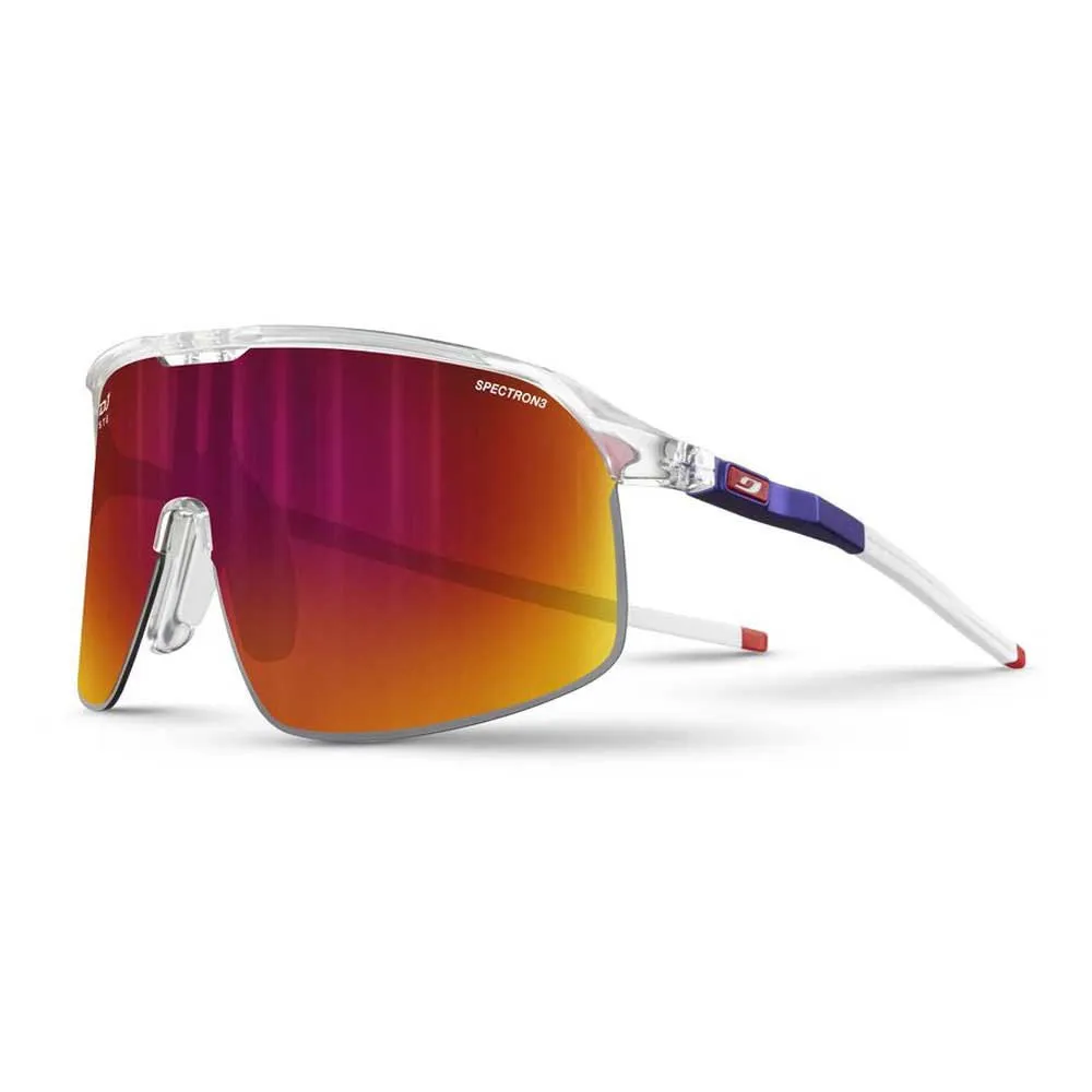 Купить Julbo J5611174 Плотность Groupama FDJ Солнцезащитные Очки Фотохромные Crystal / Blue / White Spectron/CAT3 7ft.ru в интернет магазине Семь Футов