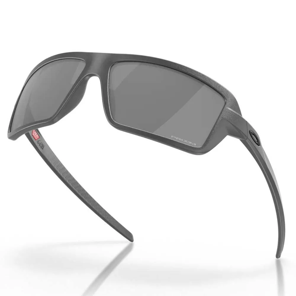 Купить Oakley OO9129-0363 Cables Prizm Солнцезащитные Очки Steel Prizm Black/CAT3 7ft.ru в интернет магазине Семь Футов