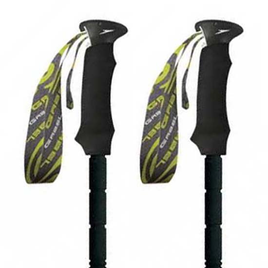 Купить Gabel 700845191 Escape Carbon Tour столбы Серебристый Black / Green 65-142 cm 7ft.ru в интернет магазине Семь Футов