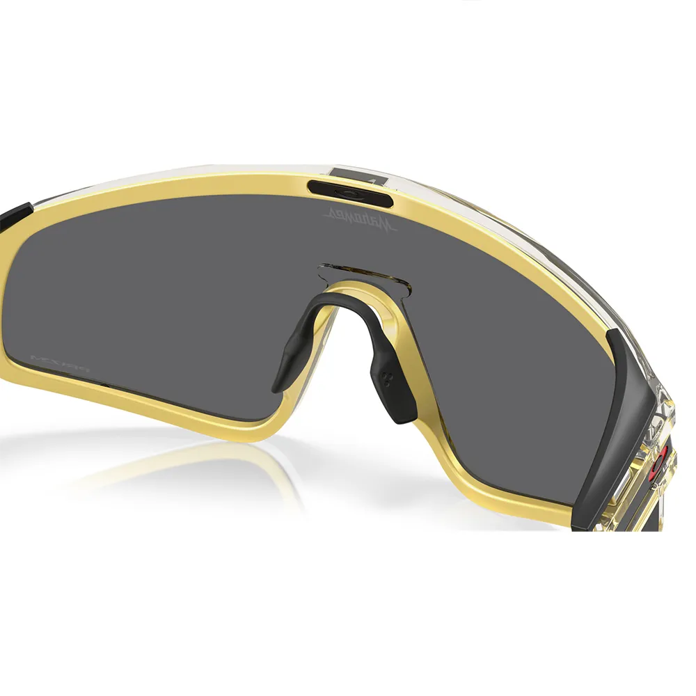 Купить Oakley OO9404-1435-35 Солнцезащитные очки Latch panel Золотистый Pm Gold Glass Prizm Black/CAT3 7ft.ru в интернет магазине Семь Футов