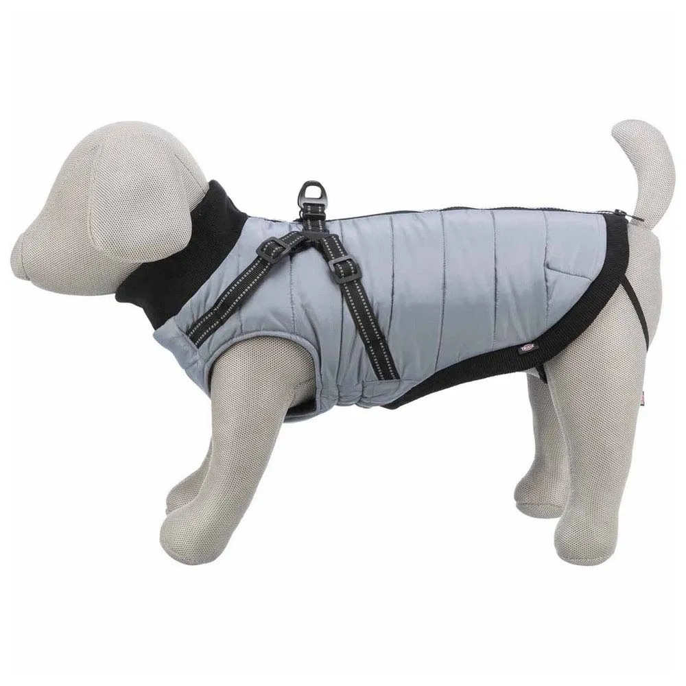 Купить Trixie 680341 куртка для собаки Pontis  Grey 27 cm 7ft.ru в интернет магазине Семь Футов