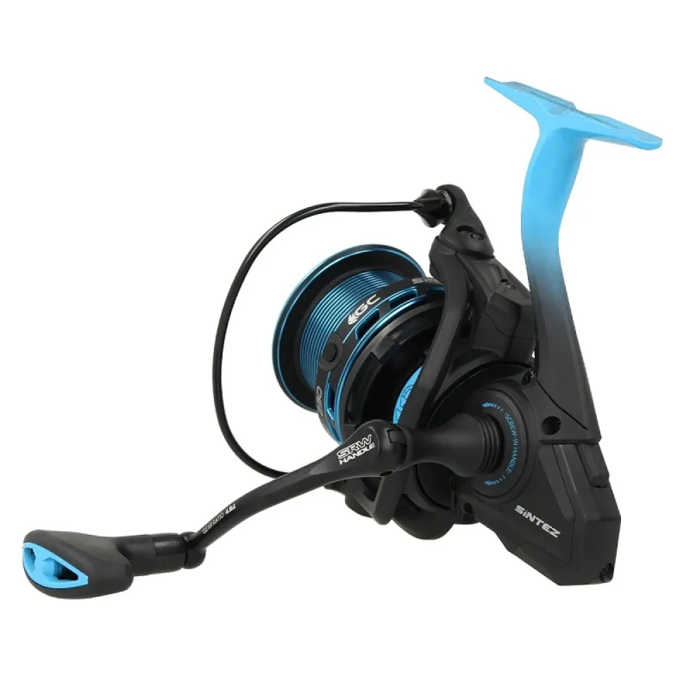 Купить Golden catch 1039075 Катушка для карпфишинга Sintez Feeder Black / Light Blue 20x20x15 4500 7ft.ru в интернет магазине Семь Футов