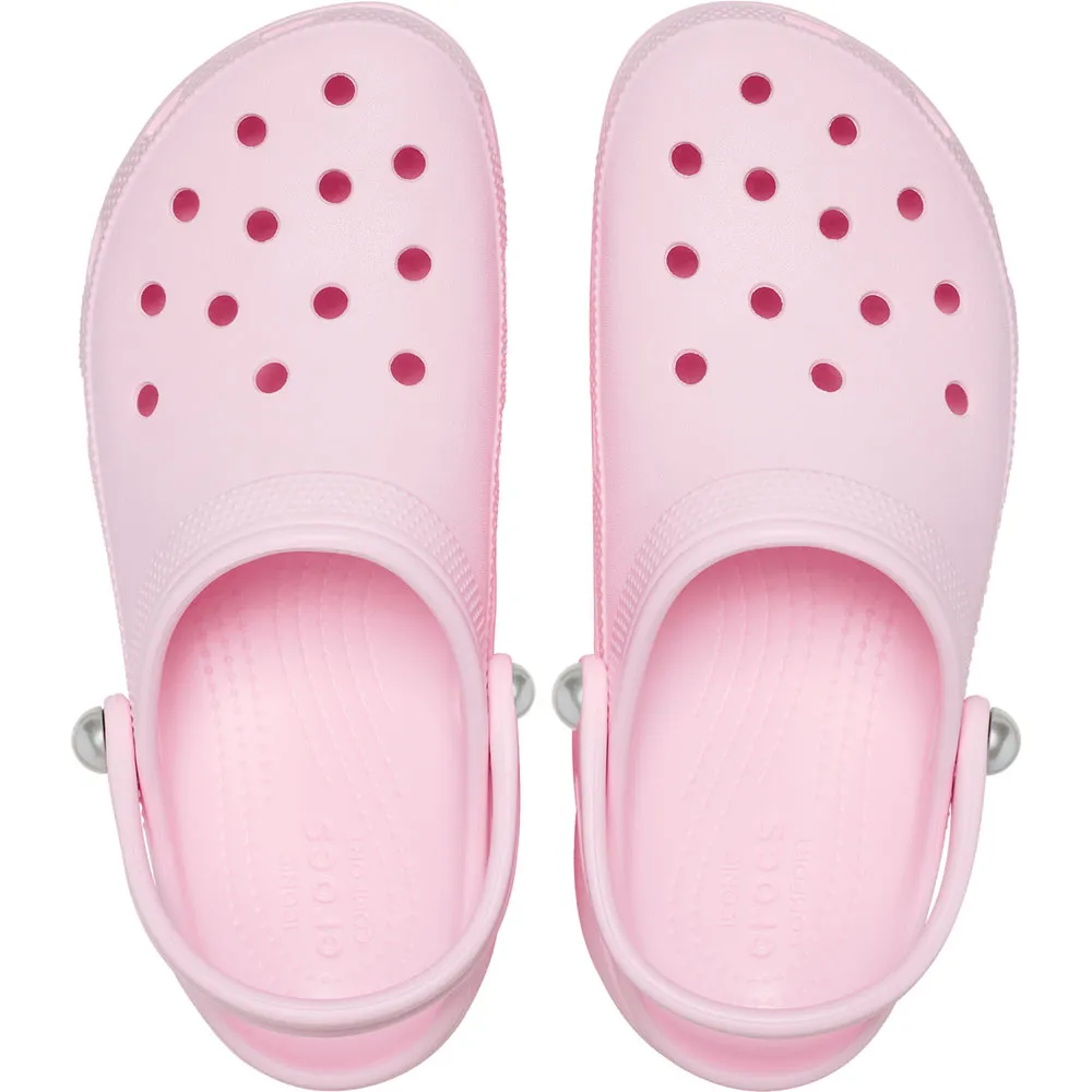 Купить Crocs 211231-6zw-w8 Деревянные башмаки Classic Platform Pearl Pink Milk 35x25x15 EU 38 7ft.ru в интернет магазине Семь Футов