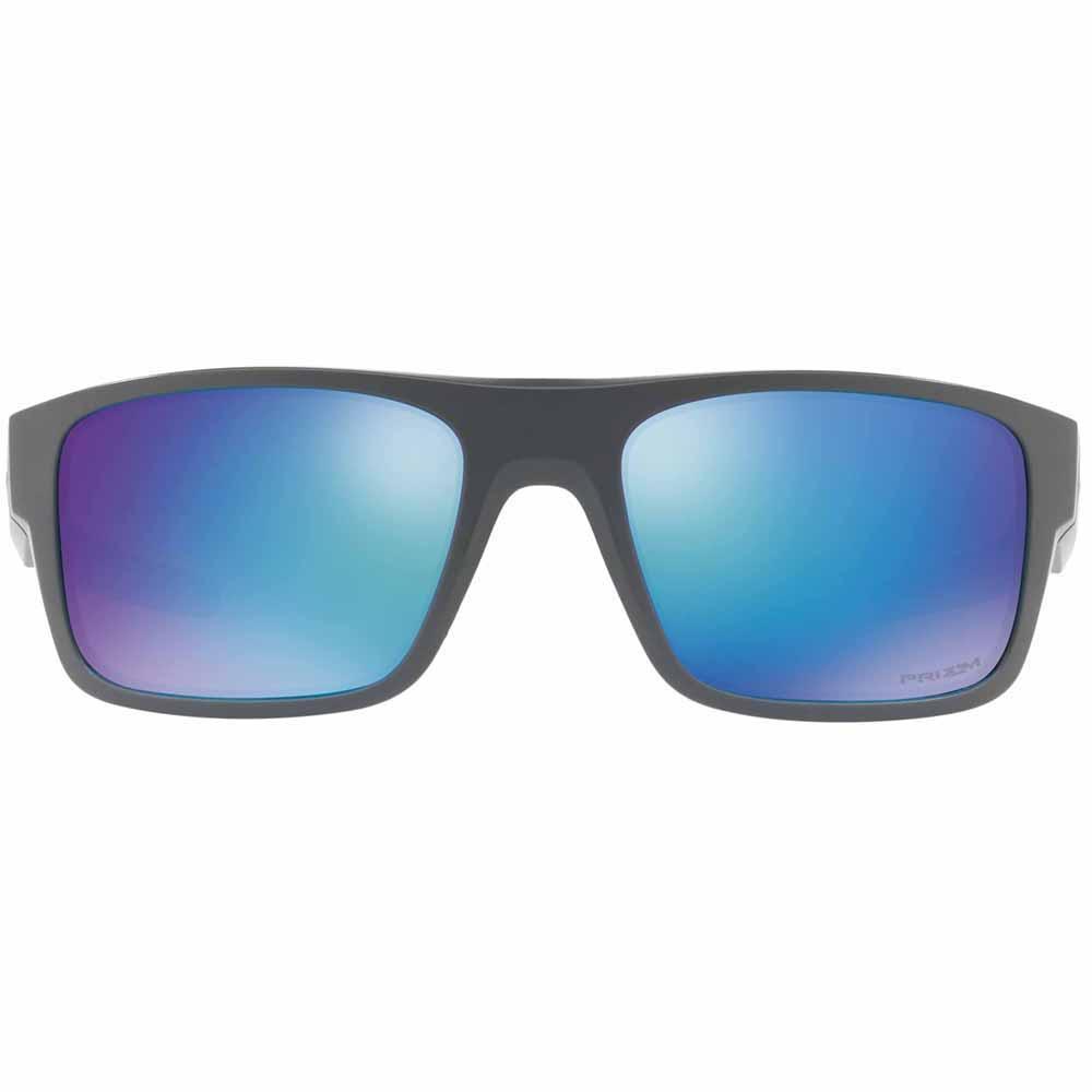 Купить Oakley OO9367-0660 Drop Point Prizm Поляризованные солнцезащитные очки Matte Dark Grey Prizm Sapphire Polarized/CAT 3 7ft.ru в интернет магазине Семь Футов