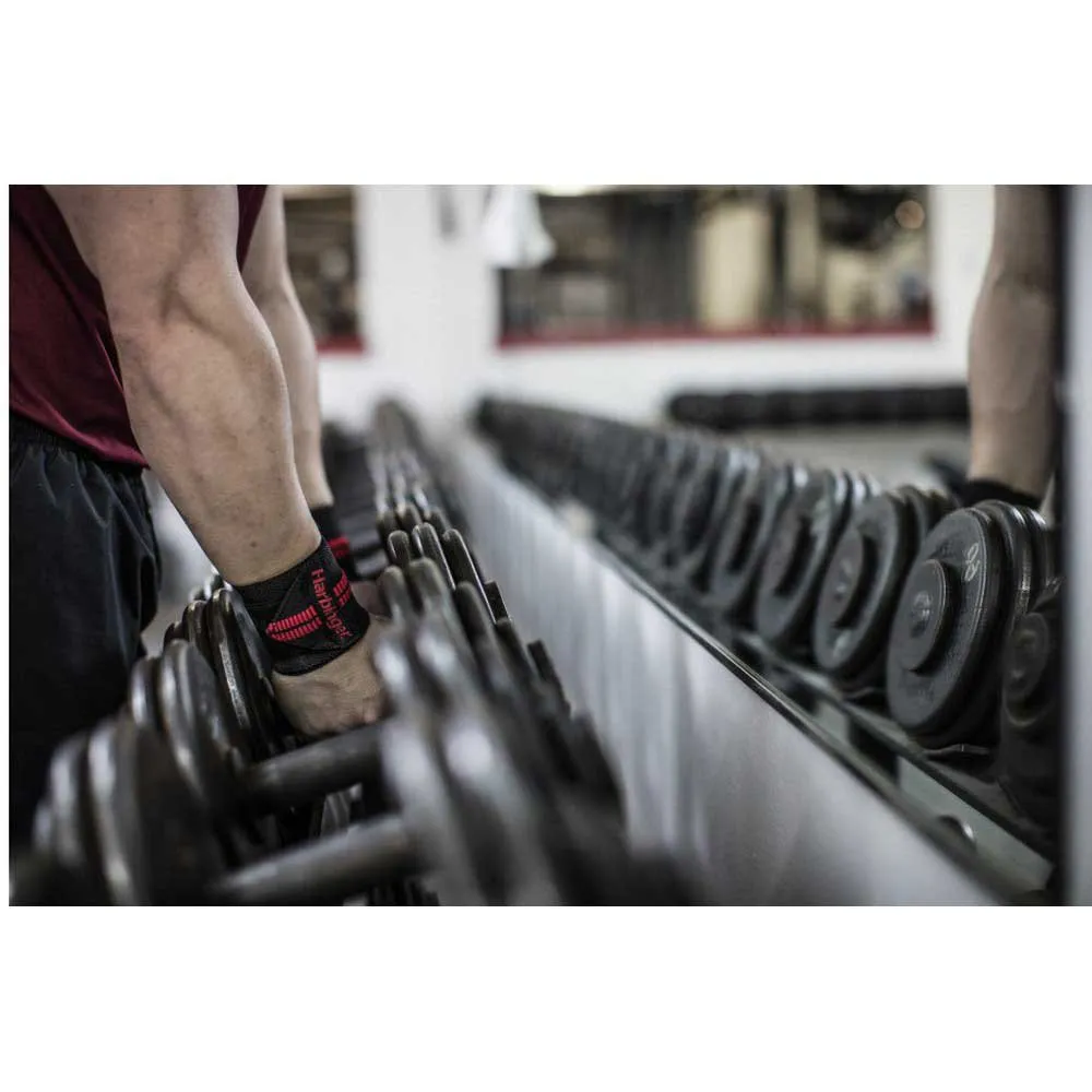 Купить Harbinger 360548-redlinewristwrap Напульсник Red Line Black / Red 15x10x8 7ft.ru в интернет магазине Семь Футов