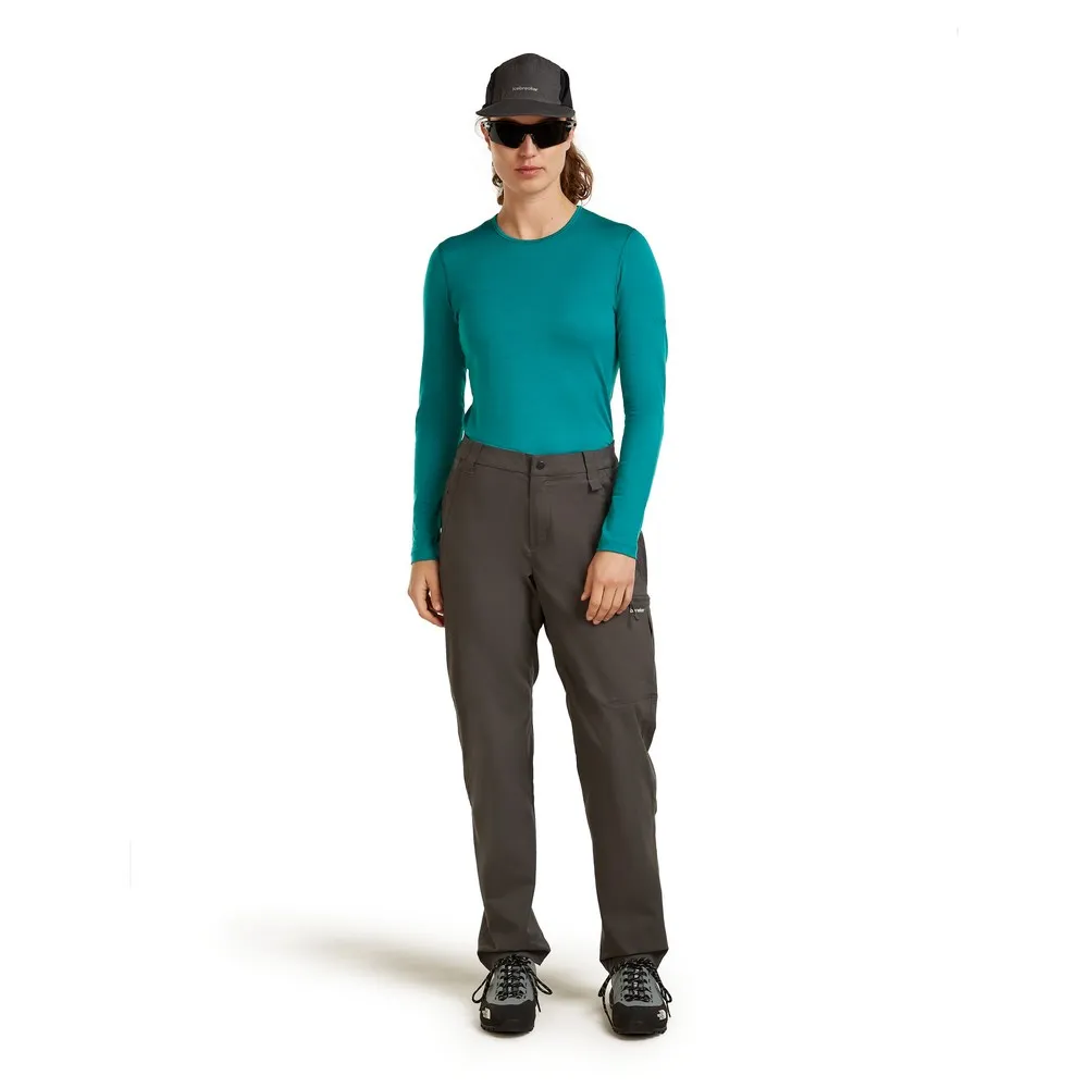 Купить Icebreaker 1043750lg/xs Базовый слой с длинным рукавом Merino 200 Oasis Crewe Tidal Teal 30x25x2 7ft.ru в интернет магазине Семь Футов