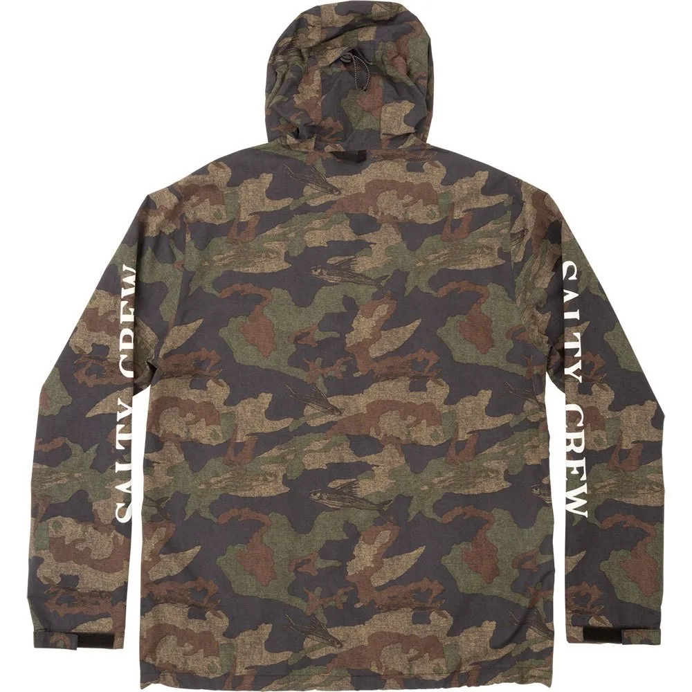Купить Salty crew 20935050-CAMO-S Куртка Pinnacle Зеленый  Camo S 7ft.ru в интернет магазине Семь Футов