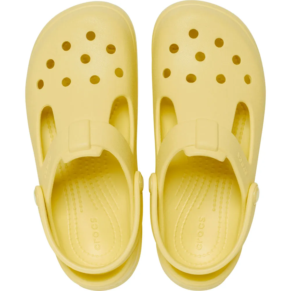 Купить Crocs 210616-78r-c10 Деревянные башмаки Classic Mary Jane T Daylily 35x25x15 EU 27 7ft.ru в интернет магазине Семь Футов