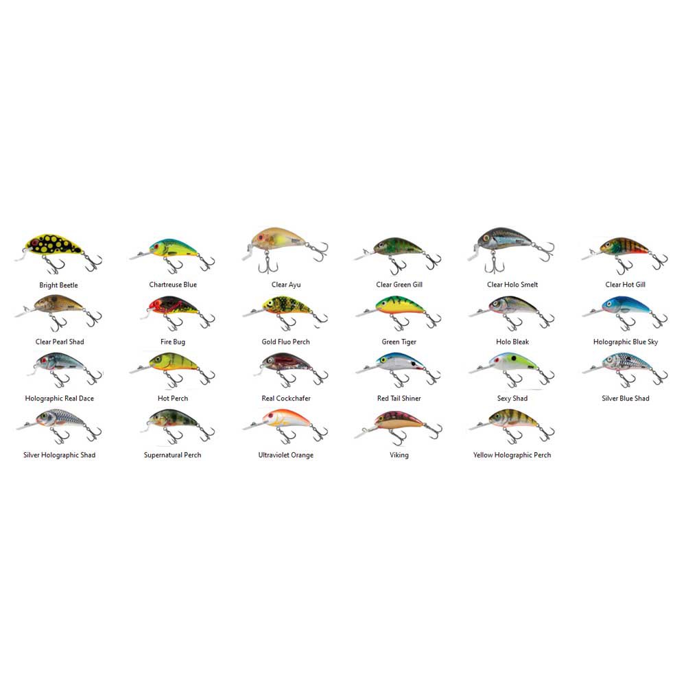 Купить Salmo QRH554 Crankbait Rattlin Hornet Shallow Runner 2g 35 mm  Clear Ayu 7ft.ru в интернет магазине Семь Футов