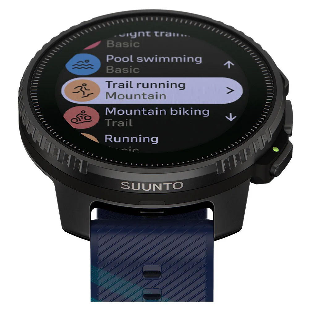 Купить Suunto SS051032000 Часы Vertical Solar UTMB World Series Голубой All Black / Navy Blue 7ft.ru в интернет магазине Семь Футов