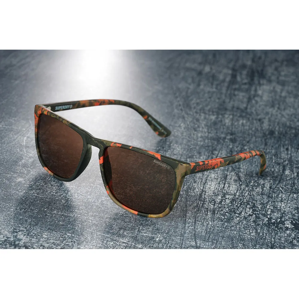 Купить Superdry 996059-15-1060 Солнцезащитные очки Shockwave-117 Matte Volcanic Mountain Orange Solid Smoke/CAT3 7ft.ru в интернет магазине Семь Футов