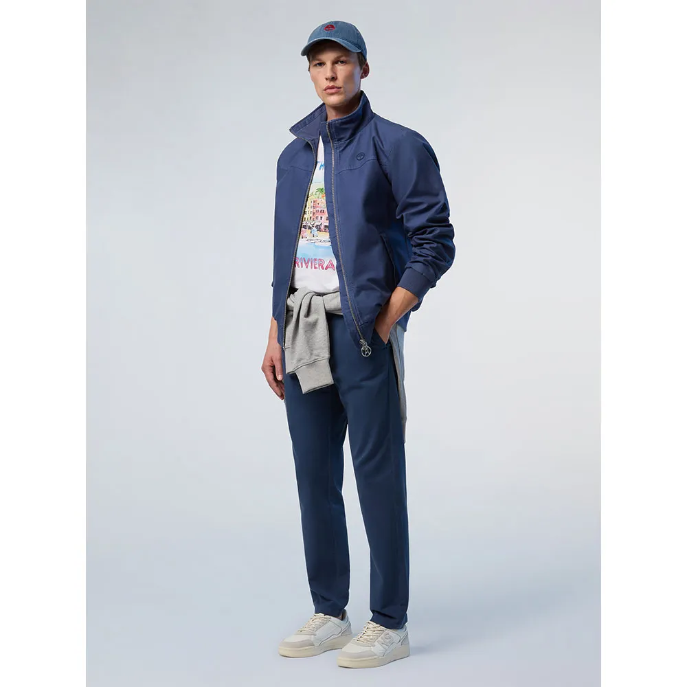 Купить North sails 603358-0787-M Куртка Cotton Sailor  Dark Denim M 7ft.ru в интернет магазине Семь Футов