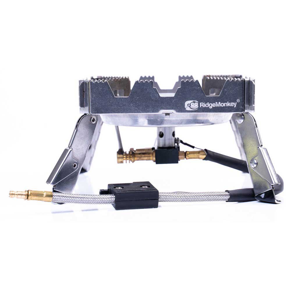 Купить Ridgemonkey RM-QCPRO-FS Quad Connect Pro Full Kit Печь  Silver 7ft.ru в интернет магазине Семь Футов