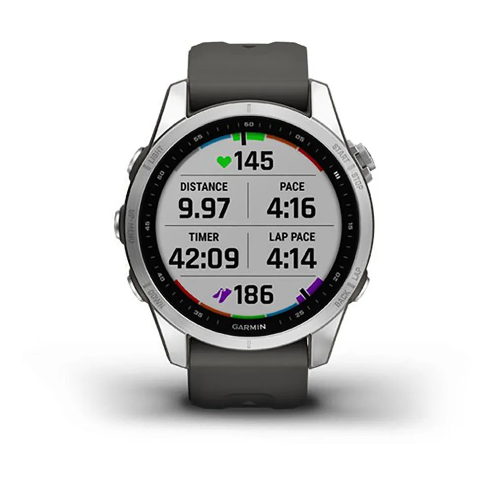 Купить Garmin R-15409324-010-02539-01 Часы Fenix 7S отремонтированы Черный Silver / Graphite 7ft.ru в интернет магазине Семь Футов