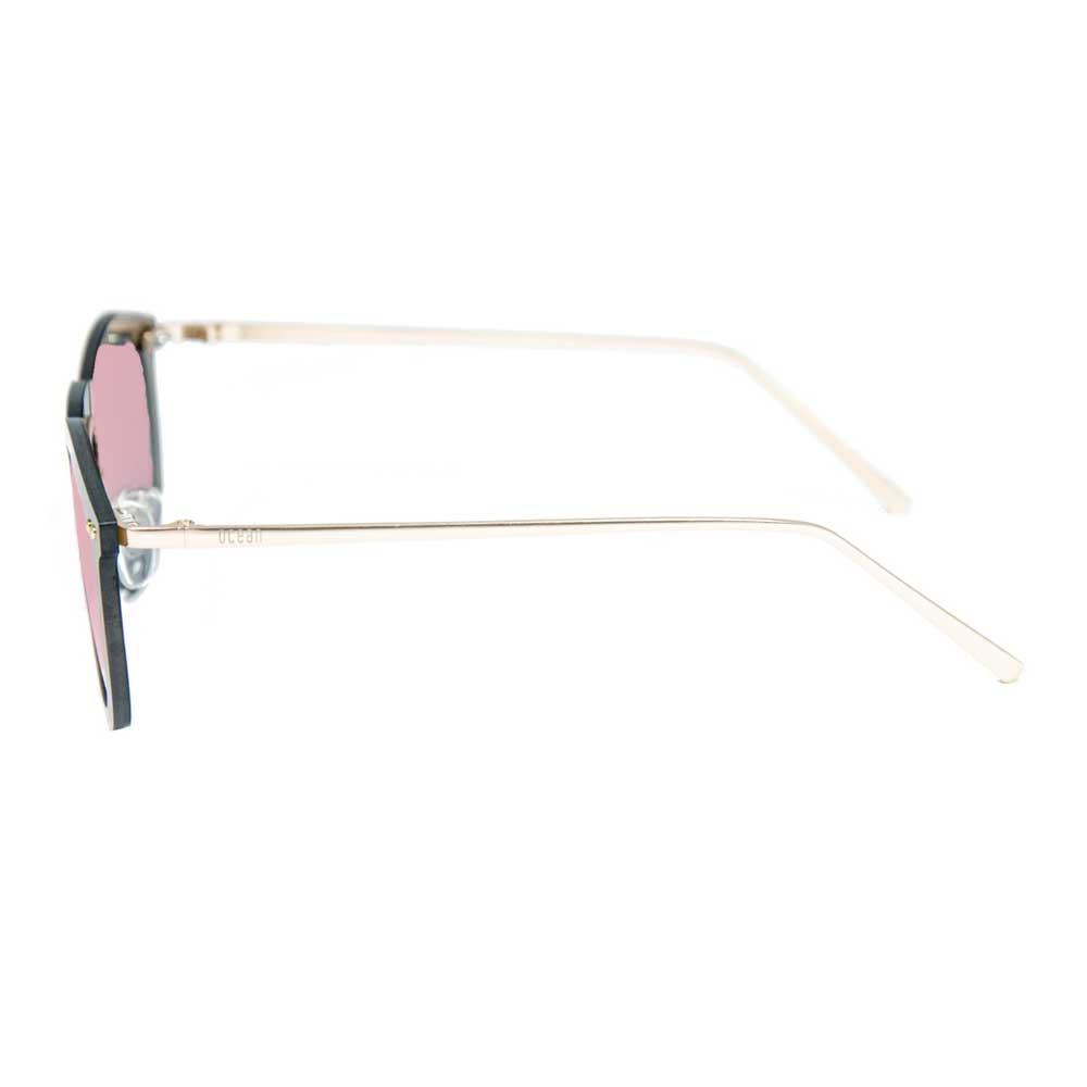 Купить Ocean sunglasses 20.26 поляризованные солнцезащитные очки Berlin Pink Transparent Brown / Metal Gold Temple/CAT2 7ft.ru в интернет магазине Семь Футов