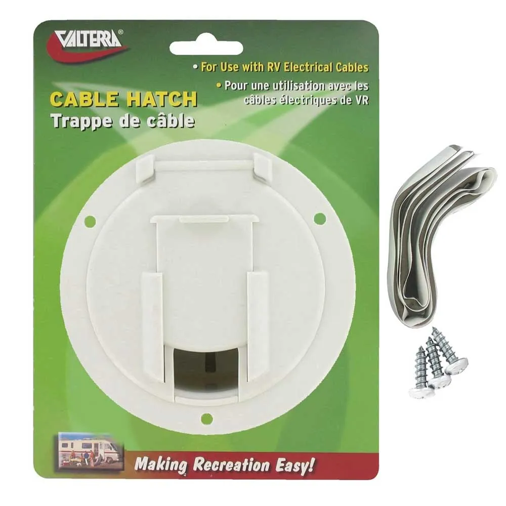 Купить Valterra 800-A102137VP Средний круглый кабельный люк Серебристый White 11.68 x 6.60 cm 7ft.ru в интернет магазине Семь Футов