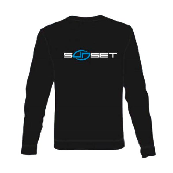 Купить Sunset 87SUSUMED Толстовка Толстовка ES Logo Черный Black M 7ft.ru в интернет магазине Семь Футов