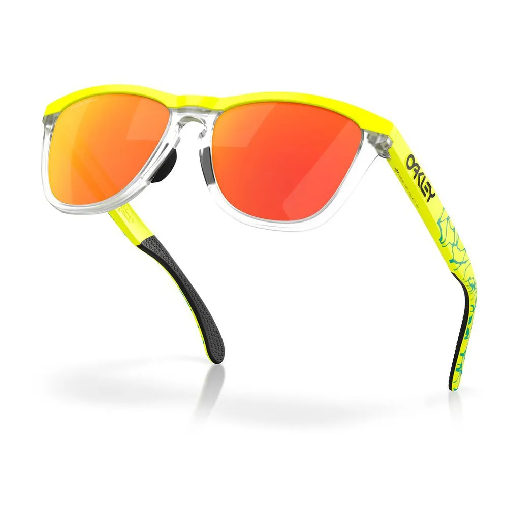 Купить Oakley oo9284-1555 Солнцезащитные очки Frogskins range Matte Tennis Ball Yellow 20x10x10 Prizm Ruby/CAT3 7ft.ru в интернет магазине Семь Футов