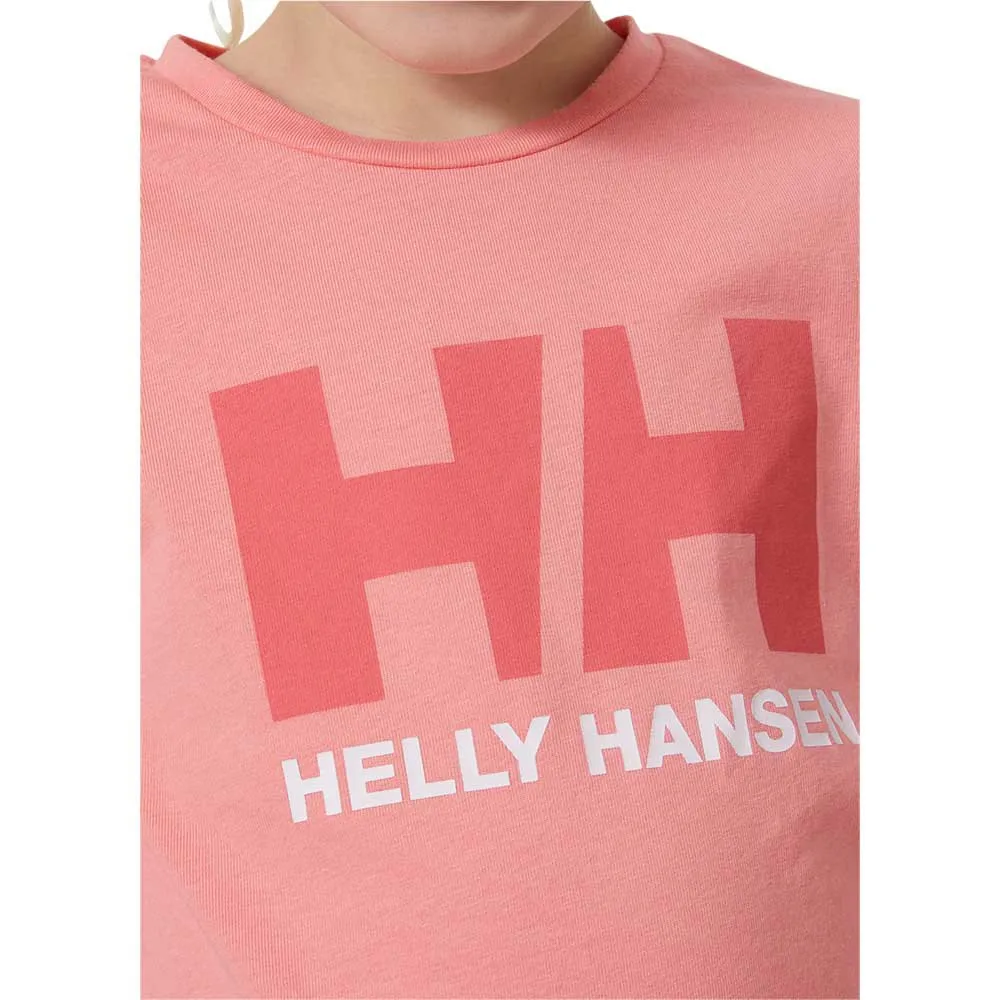 Купить Helly hansen 40455_066-2 Футболка с коротким рукавом Logo Coral Almond 22x13x5 18-24 Months 7ft.ru в интернет магазине Семь Футов