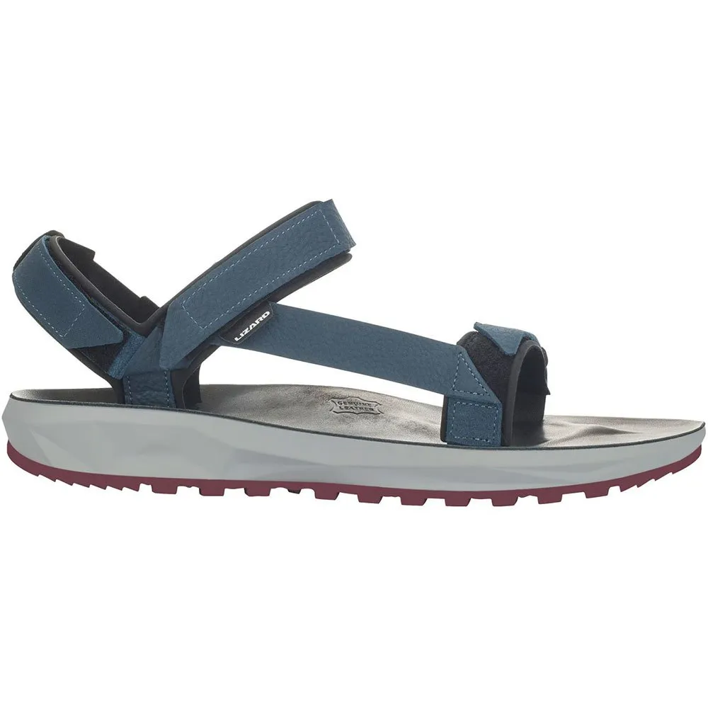 Купить Lizard 289527-0084-41 Сандалии Super Hike Leather Midnight Blue / Zinfandel Red 35x25x15 EU 41 7ft.ru в интернет магазине Семь Футов