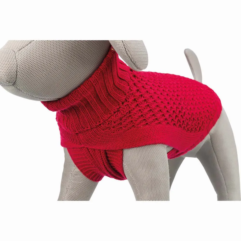 Купить Trixie 680074 Свитер для собаки Norwood  Red 30 cm 7ft.ru в интернет магазине Семь Футов