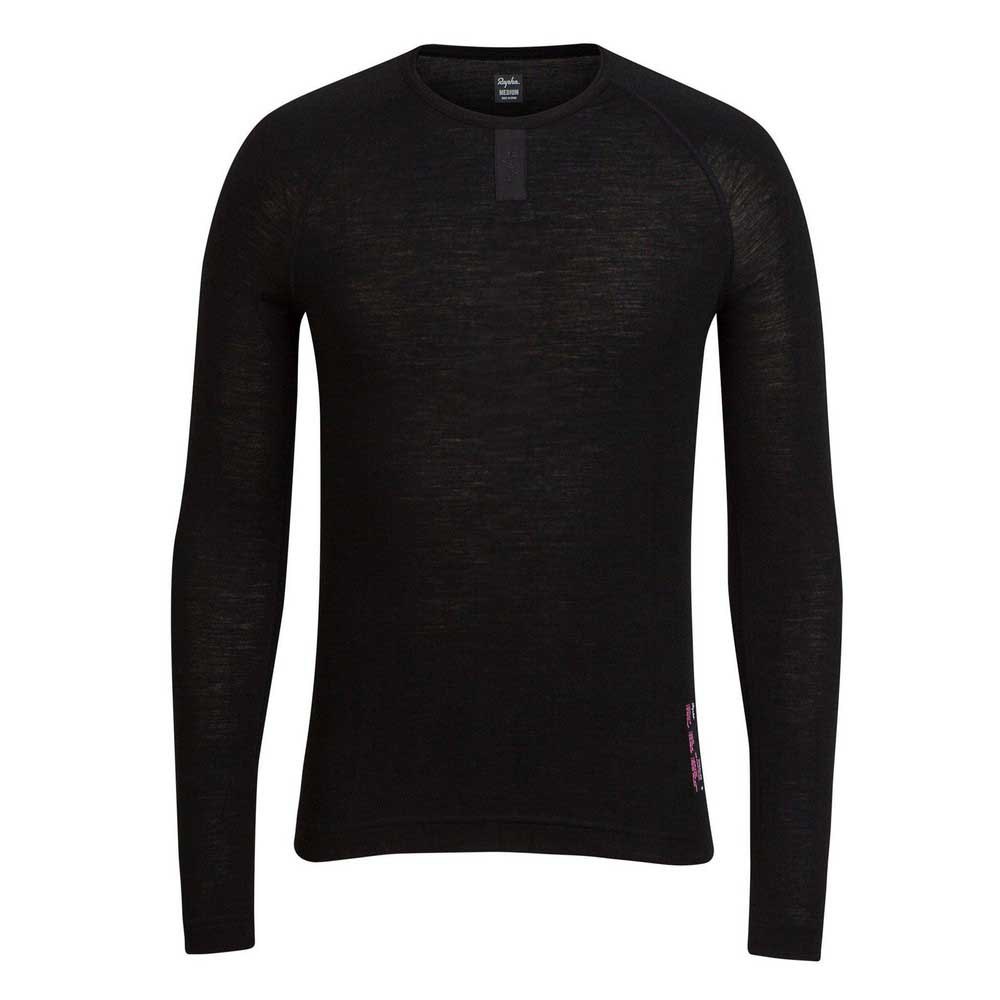 Купить Rapha BLS01LSBLKXXS Базовый слой с длинным рукавом Merino Черный Black 2XS 7ft.ru в интернет магазине Семь Футов