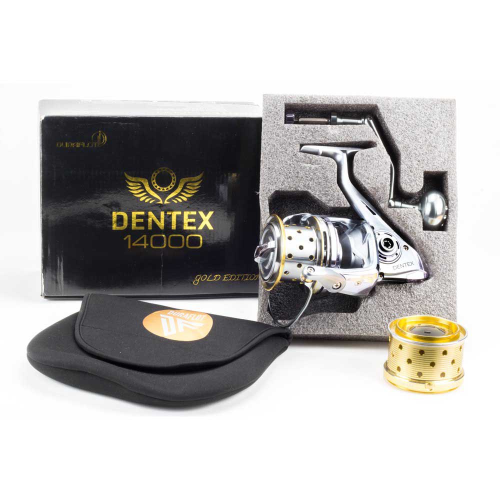 Купить Duraflot DEN14000 Xoroy Катушка для серфинга Dentex Gold Edition Grey / Gold 14000 7ft.ru в интернет магазине Семь Футов