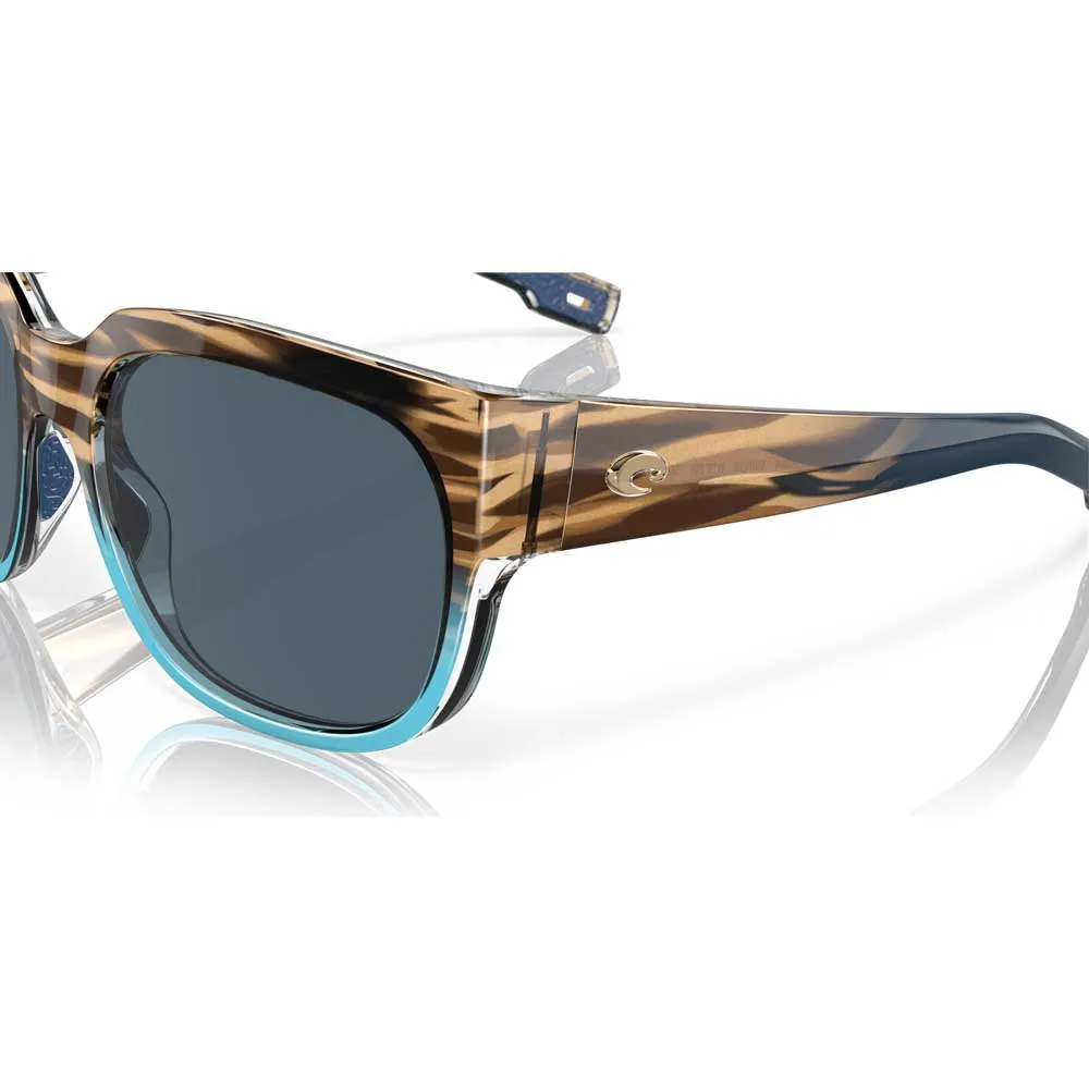Купить Costa 06s9004-90041358 поляризованные солнцезащитные очки Waterwoman 2 Shiny Wahoo 25x12x10 Gray 580P/CAT3 7ft.ru в интернет магазине Семь Футов