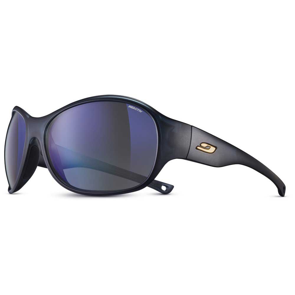 Купить Julbo JU5308014 Island Поляризованные Очки  Tanslucent Black Smoke Multilayer Blue/CAT2-3 7ft.ru в интернет магазине Семь Футов