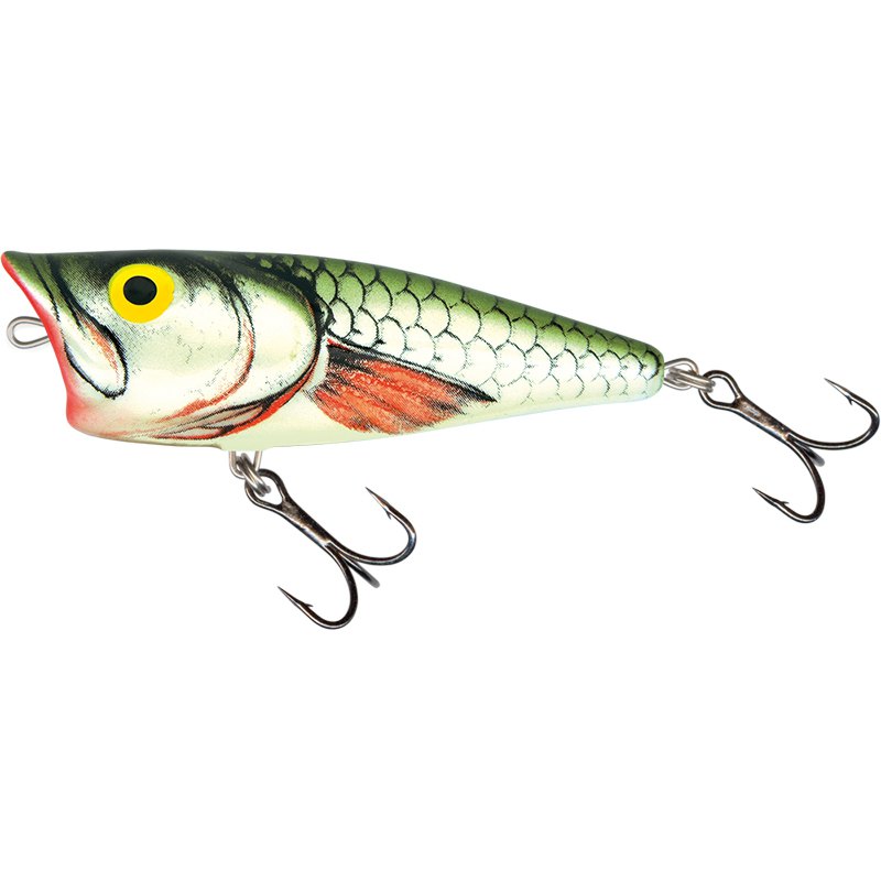 Купить Salmo QPP005 Limited Edition Поппер 60 mm 7g  Silver Metallic Shiner 7ft.ru в интернет магазине Семь Футов