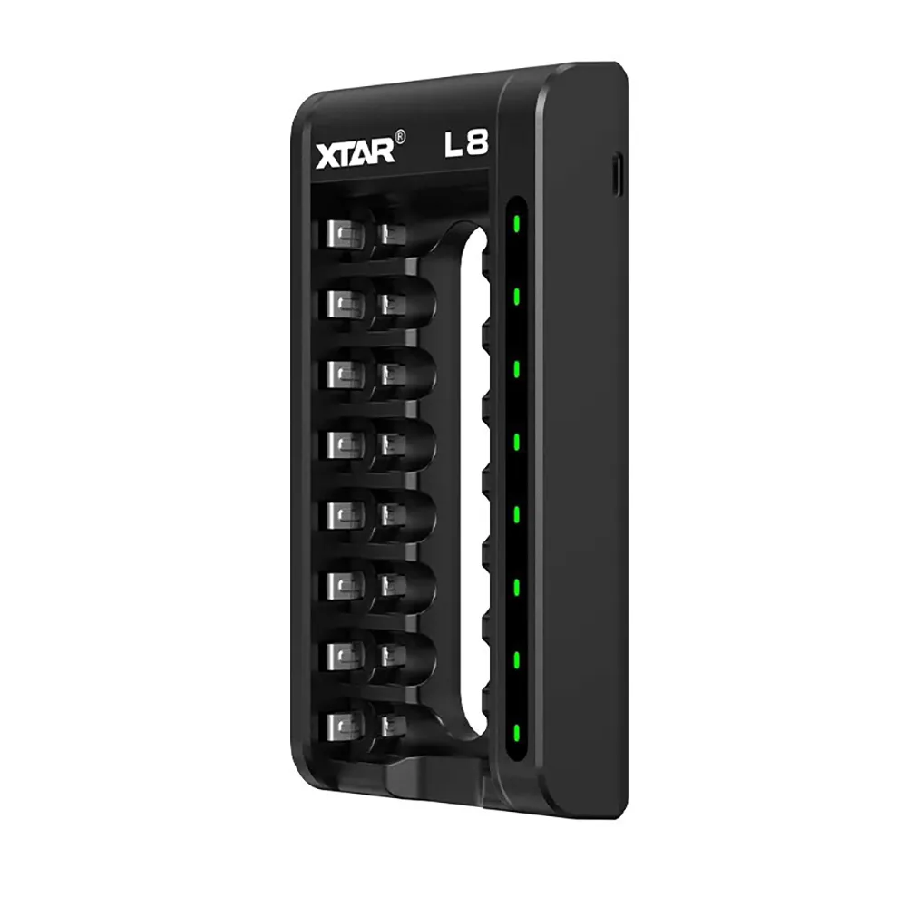 Купить Xtar 6952918301608 зарядное устройство для аккумуляторов 8 Slots Black 20x12x4 7ft.ru в интернет магазине Семь Футов