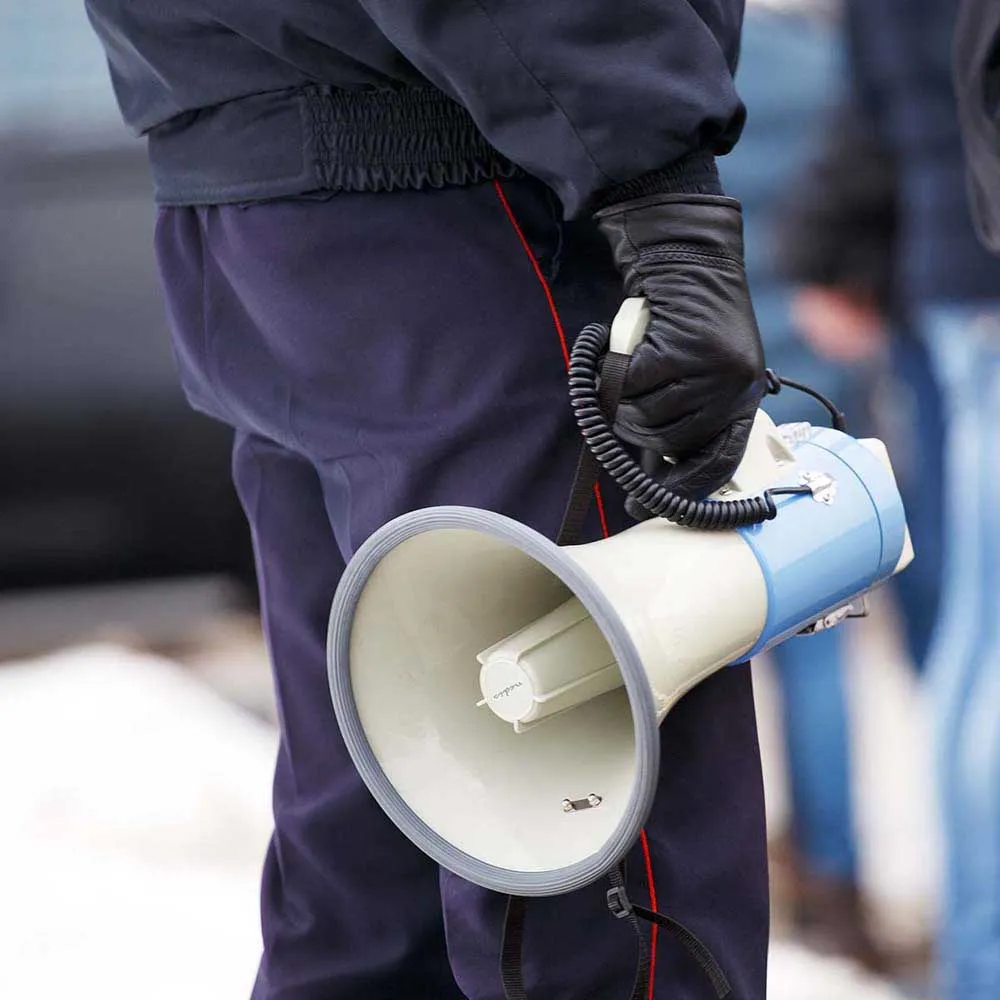 Купить Nedis meph200wt Мегафон White / Blue 26x24x37 7ft.ru в интернет магазине Семь Футов