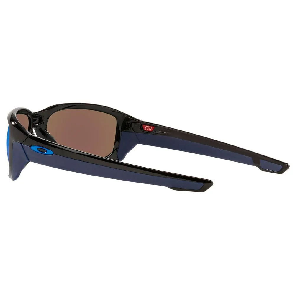 Купить Oakley OO9331-2758 поляризованные солнцезащитные очки Straightlink Prizm Черный Polished Black Prizm Sapphire/CAT3 7ft.ru в интернет магазине Семь Футов